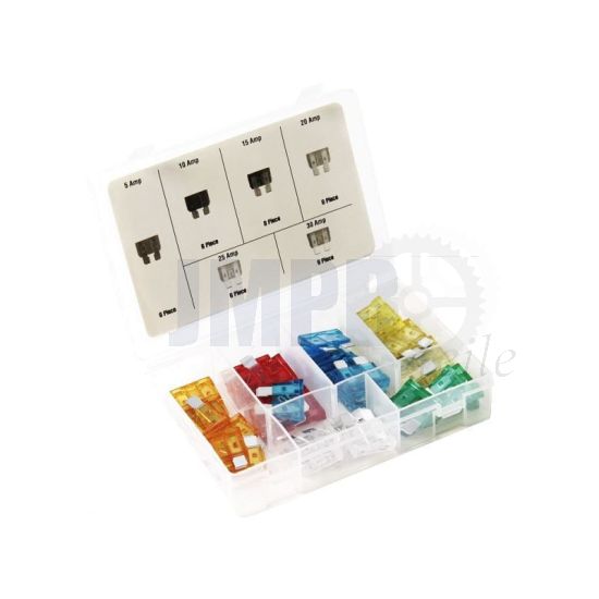 Sortiment Satz Schmelzsicherungen - 40 Teilig