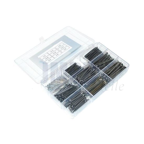 Sortiment Satz Splint Verzinkt Din 94 - 600 Teilig