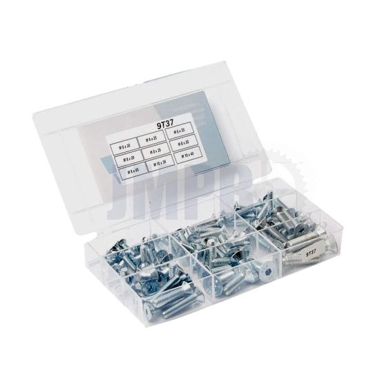 Sortiment Satz Senkkopfschrauben BZK Din 7991 - 78 Teilig