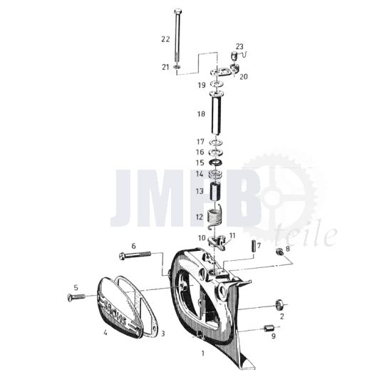 Zündungsdeckel Sachs 50/3