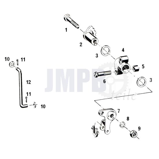 Übertragungsstange Sachs 50/4 EKF