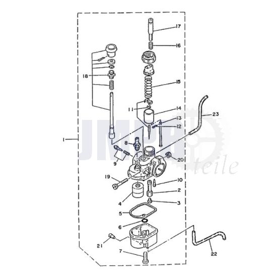 Vergaser Yamaha FS1 2RU