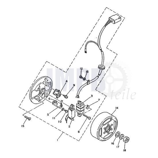 Zündung Yamaha FS1 2RU