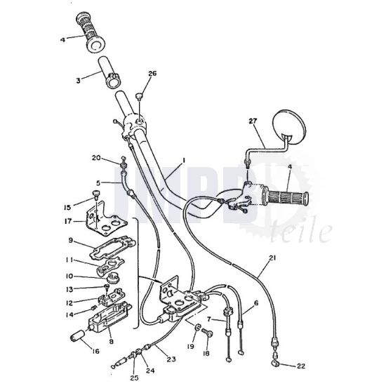 Lenker Yamaha FS1 2RU