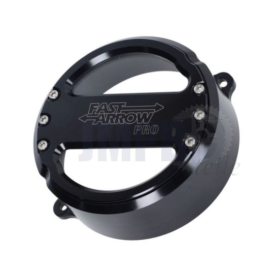 Polradabdeckung Fast Arrow Pro CNC Schwarz Puch Maxi