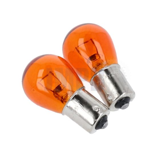 Lampe BAU15S 12V PY21W Orange – 2-teilig