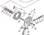 Seeger Befestigung Tachoantrieb worm Yamaha FS1/DT Original