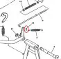 Splint Stabilisatorstange / Bremspedal Yamaha FS1/DT Remake