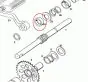 Simmerring Pedalwelle Tomos 16X24X7