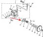 Ölpump/Kurbelgehäuse Dichtung Yamaha FS1/DT