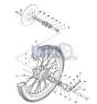 Vorderrad Yamaha FS1 DX