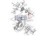 Simmerring Hinterrad Yamaha FS1 Rechts / DT50MX Links