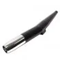Auspuff Kreidler Bogen Schwarz/Chrom 32MM