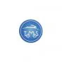Aufkleber Tomos Logo Rund 41MM