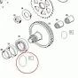 O-Ring Groß Antriebsritzel Tomos