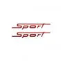 Aufklebersatz Zundapp Sport Rot