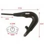 Auspuff Honda MT5 Schwarz Jamarcol