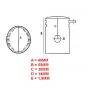 Kolben 45MM DMP Honda MB80 / MT80