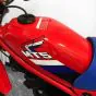 Aufklebersatz Tank Honda MT5 1987 Schwarz/Blau/Weiß