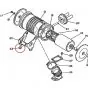 Gummi Filterhalter Yamaha FS1 2RU