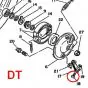 Bolzen Bremshebel Yamaha FS1/DT Originall