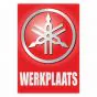 Werkplaats Aufkleber Yamaha Niederländisch