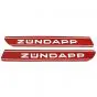 Tankaufkleber Zundapp 517-35/529 Rot/Weiß