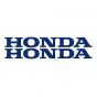Aufklebersatz Honda Wort Blau 22CM
