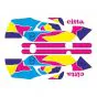 Aufklebersatz Gilera Citta Funny Cerise
