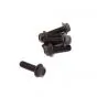 Flanschbolzen Schwarz M6X20 Sechskant