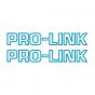 Aufklebersatz Pro-Link Cyan auf Transparent 26CM
