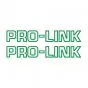 Aufklebersatz Pro-Link Grün auf Transparent 26CM