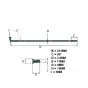 Speichen Verzinkt 2.9 X 215MM