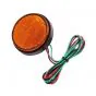 Reflektor Orange Led Rund 60MM M6 Bolzen
