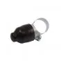 Druckschalter universal Schwarz Gummi