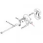 Bolzen Bremsankerplatte Original Honda MT/MB