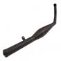 Auspuff Zundapp P6 Glaswolle-gedämpft Schwarz 32MM