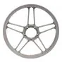 17 Zoll Sternfelge Puch 10-Speichen Grau