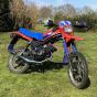 Auspuff Honda MT Unteren Chrom