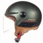 Helm Jet Street Entire MT Matt Braun/Grün XS