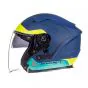 Helm Jet Avenue Crossroad MT Blau/Grün