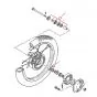 Reparatursatz Vorderradnabe Yamaha DT50/80MX