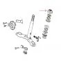 Lenkkopf Stellmutter Honda MT50 / MT80