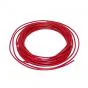 Electrischen Kabel 3 Mtr Verp. - 1.0MM² Rot