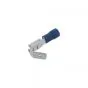 Doppelstecker isoliert Blau 6.3MM A-Qualität
