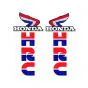 Aufklebersatz Honda HRC Rot/Blau 168X80MM