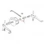Pedalwelle Reparatursatz Gilera Citta / Vespa Bravo