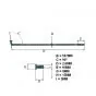 Speichen Puch Maxi 187MM Verchromt