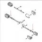 Abstandhalter Gummi Blinker Zundapp 530