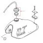 Tankdeckel Yamaha DT50MX